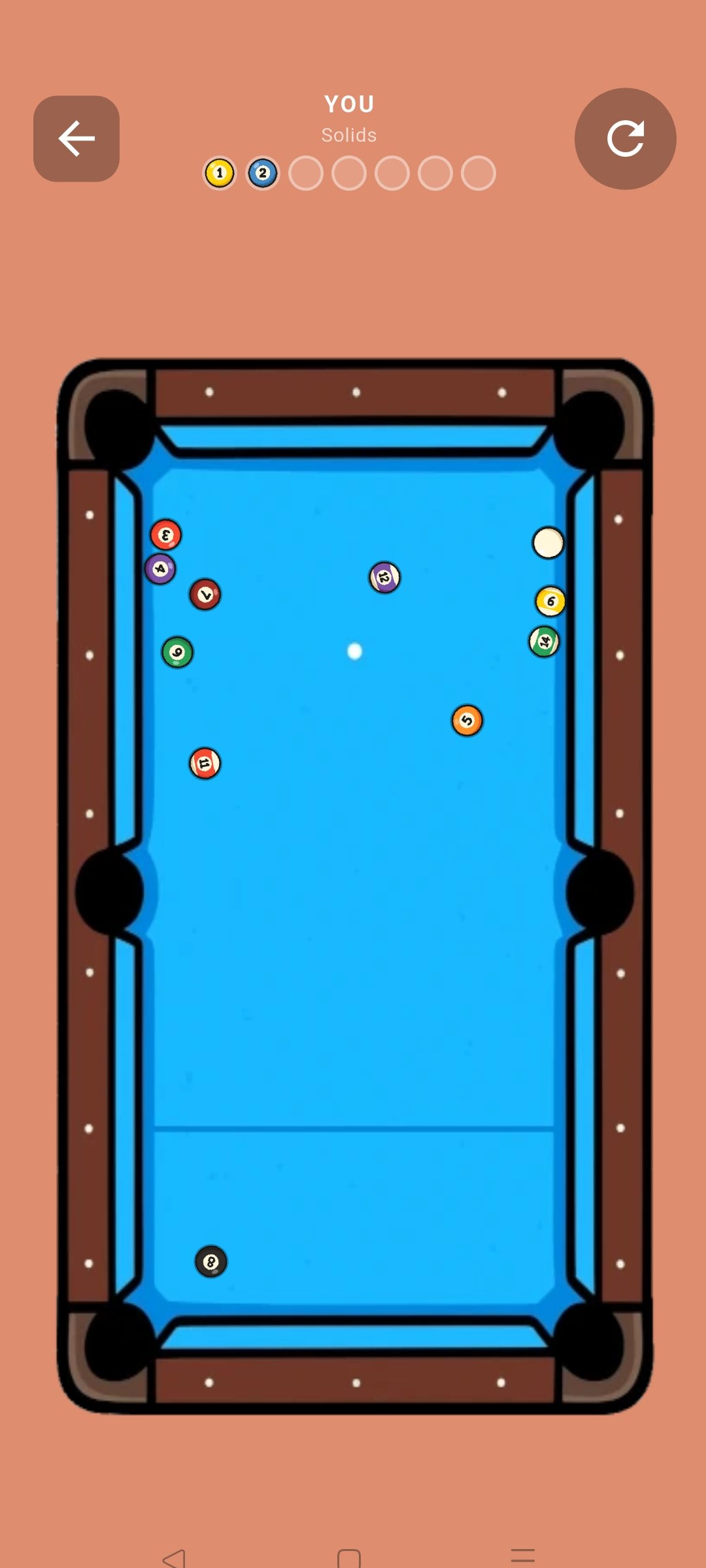 Pool gameplay